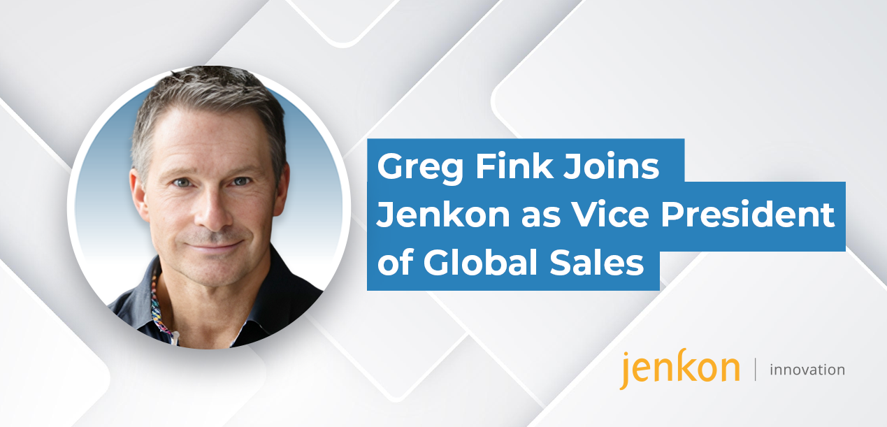Greg Fink Ingressa na Jenkon como Vice-Presidente de Vendas Globais